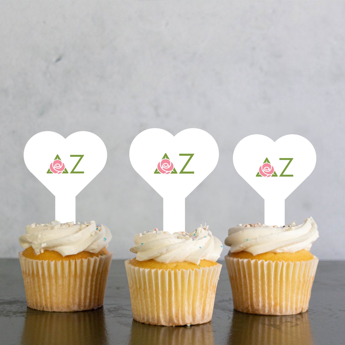 Delta Zeta Cupcake Toppers