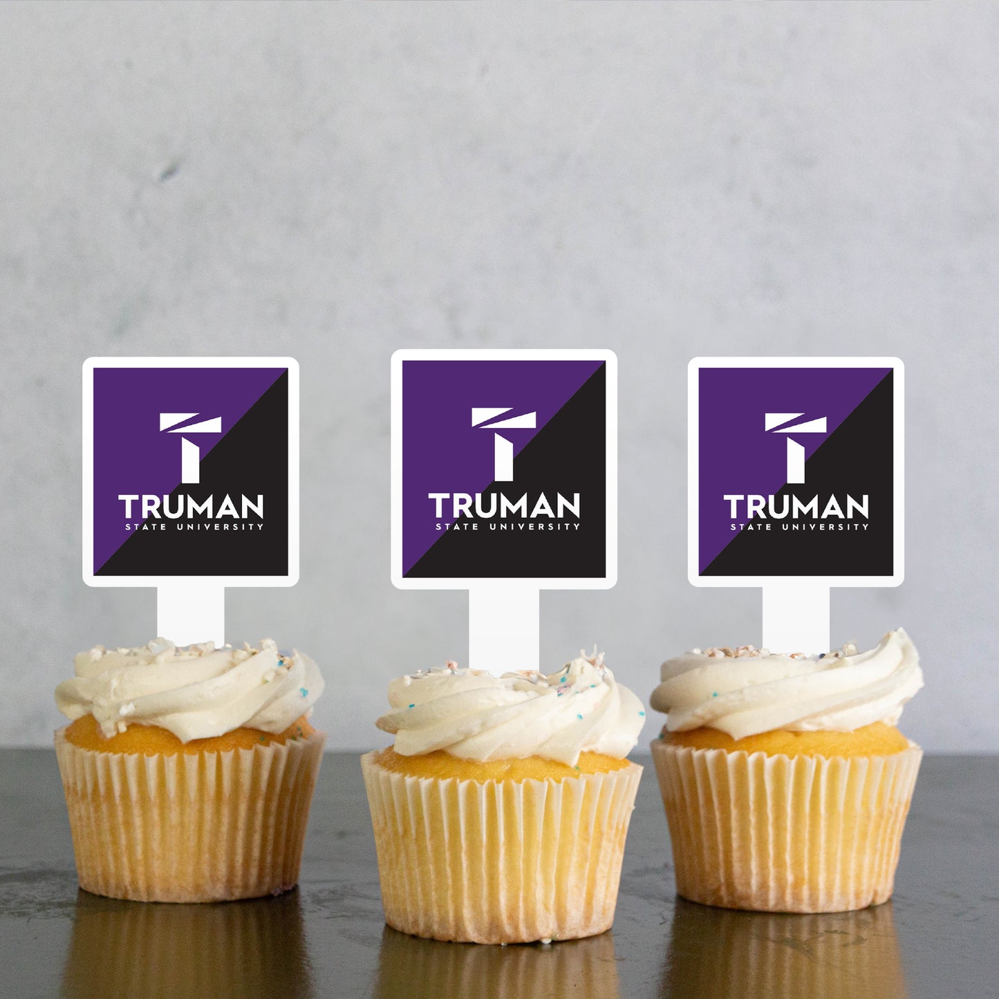 Truman State University Cupcake Toppers