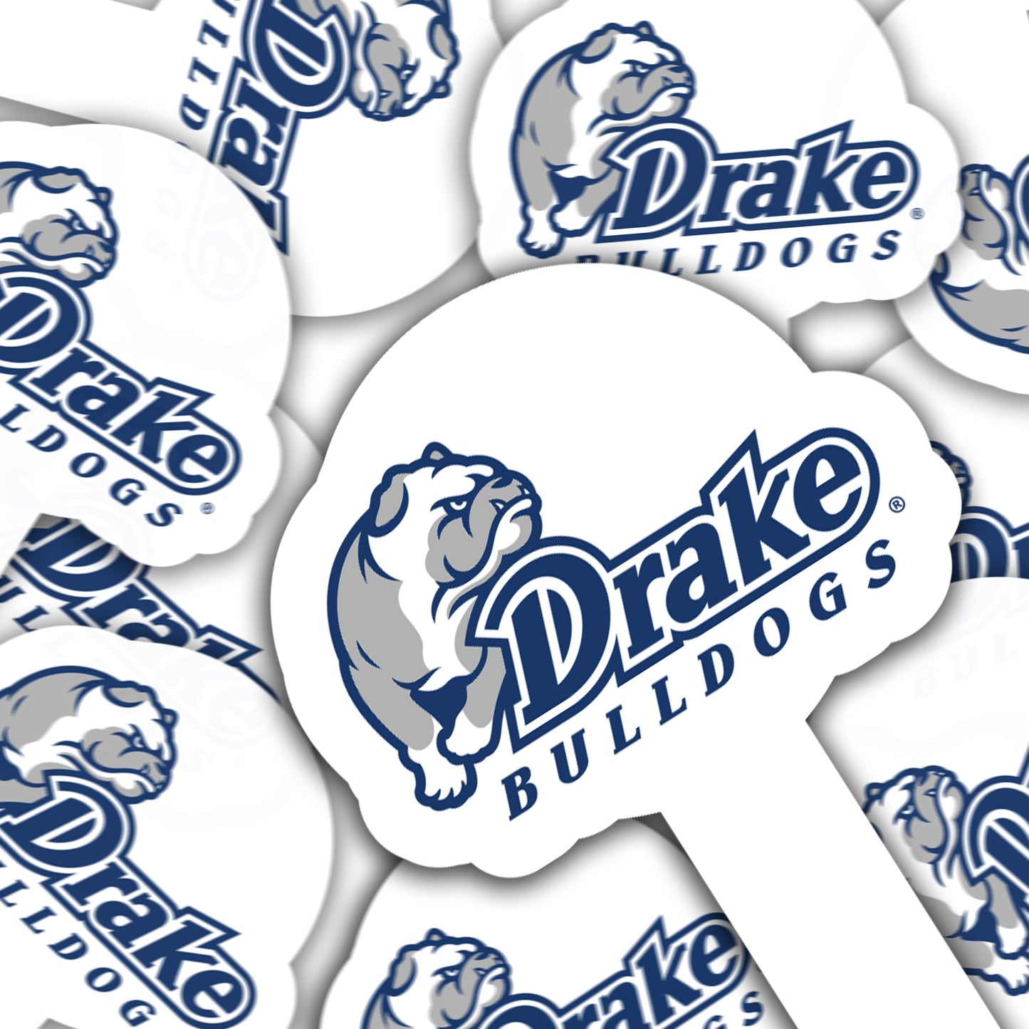 Drake University Cupcake Toppers
