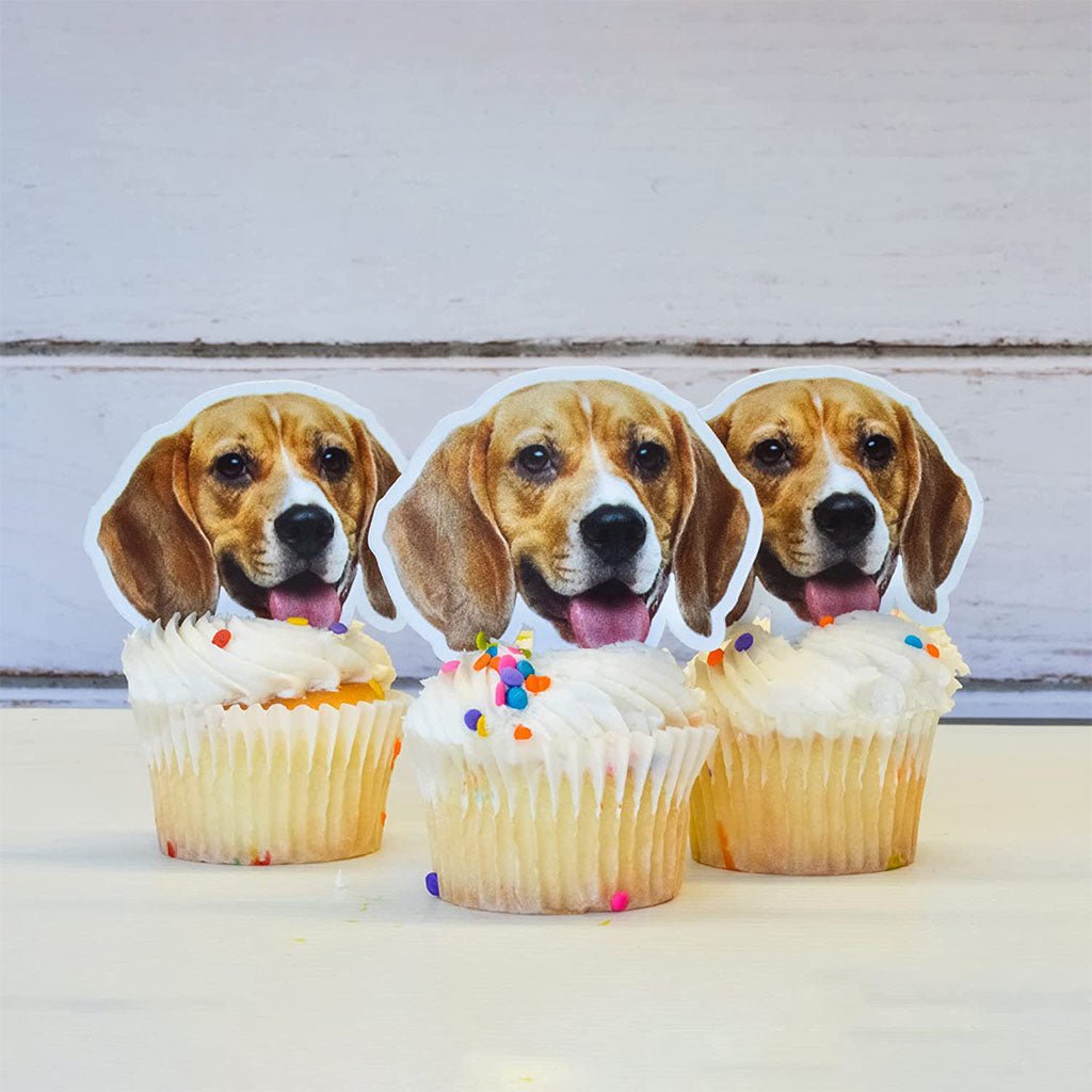 Face Cut-Out Cupcake Toppers