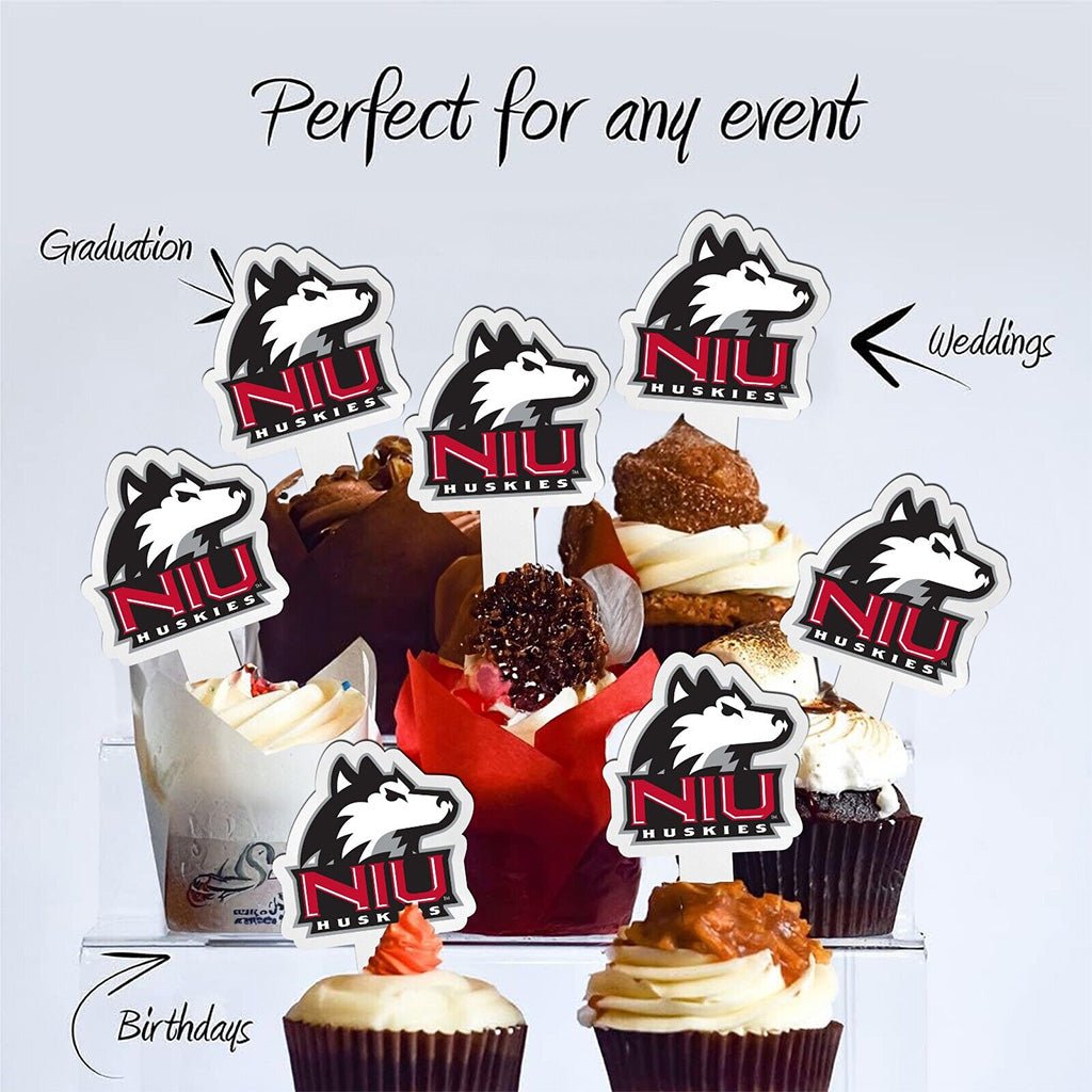 Northern Illinois University Cupcake Toppers