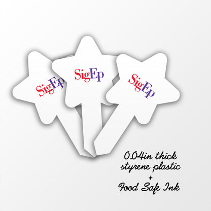 Sigma Phi Epsilon Cupcake Toppers