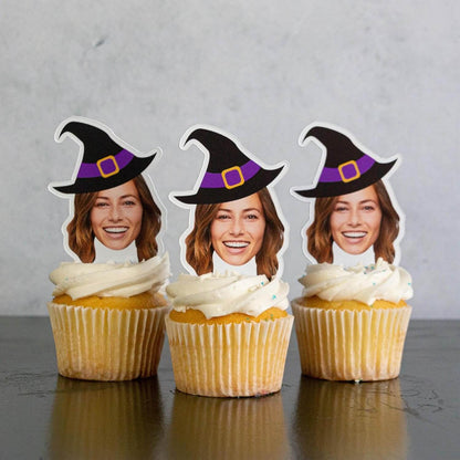 Halloween Cut-Out Cupcake Toppers