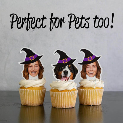 Halloween Cut-Out Cupcake Toppers